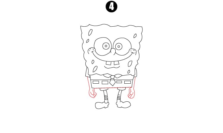 SpongeBob SquarePants step 4