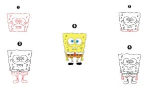 SpongeBob SquarePants Drawing - Cool Drawing Idea