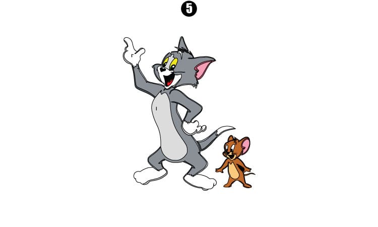 Tom and Jerry Drawing