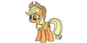 You are currently viewing Applejack Drawing || Step By Step Tutorial