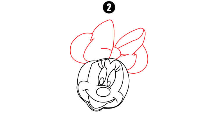 Minnie Mouse Drawing