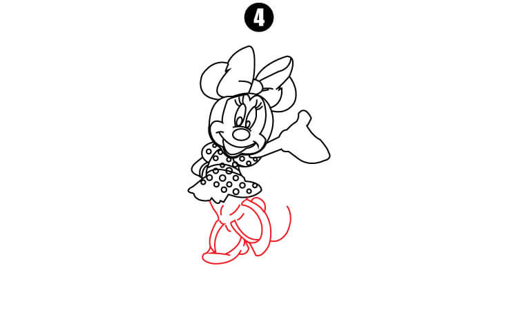 Minnie Mouse Drawing