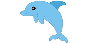 Read more about the article Cartoon Dolphin Drawing || Step by Step Guide